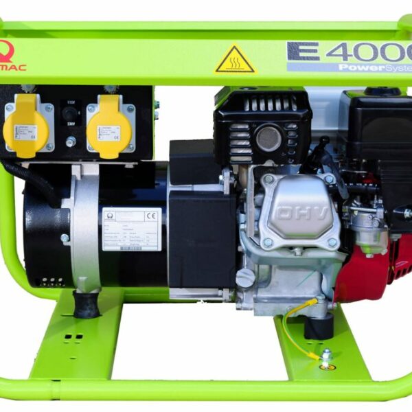 Pramac E4000 3.4 KVA/3.1KW 110V CTE Petrol Generator