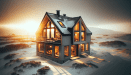 Illustration-of-a-house-with-draught-proofing-and-natural-sunlight-usage