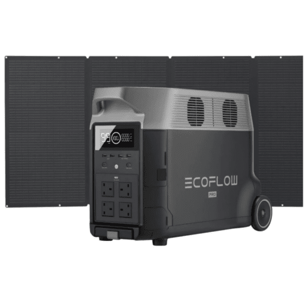 EcoFlow DELTA Pro + 1X 400W Solar Panel