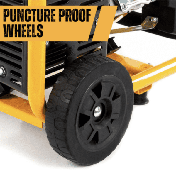 JCB 3.6kW / 4.5kVA Petrol Site Generator 115V / 230V 7.5hp 224cc JCB Engine, Recoil Start| JCB-G3600P