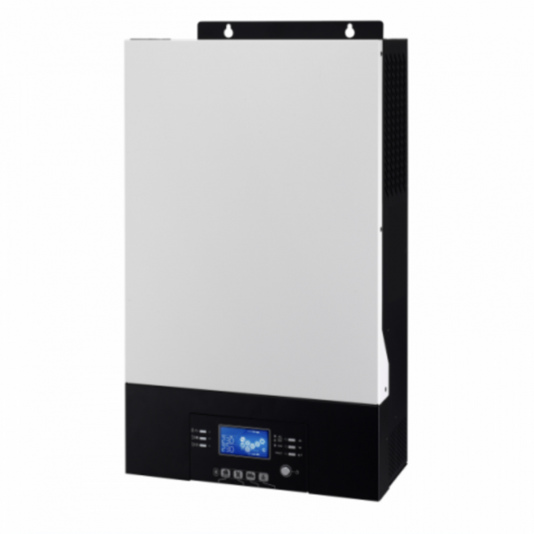 iconica 5000w 48v pure sine wave inverter with zero transfer, 4000w solar input, 80a mppt solar controller, 60a mains charger, parallel capability and bluetooth