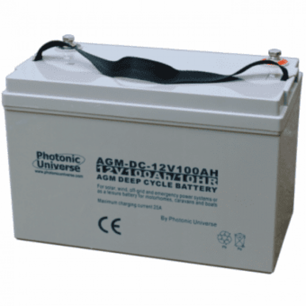 600W 24V Complete Off-Grid Solar Power System With 2 X 300W Solar Panels, 2Kw Hybrid Inverter And 2 X 100Ah Batteries